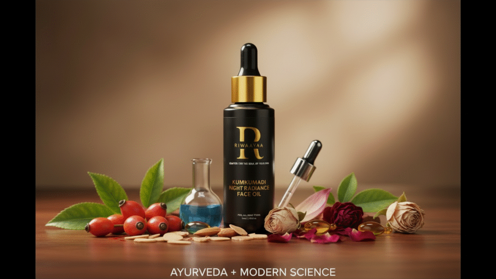 Riwaayaa Kumkumadi Night radiance Face Oil